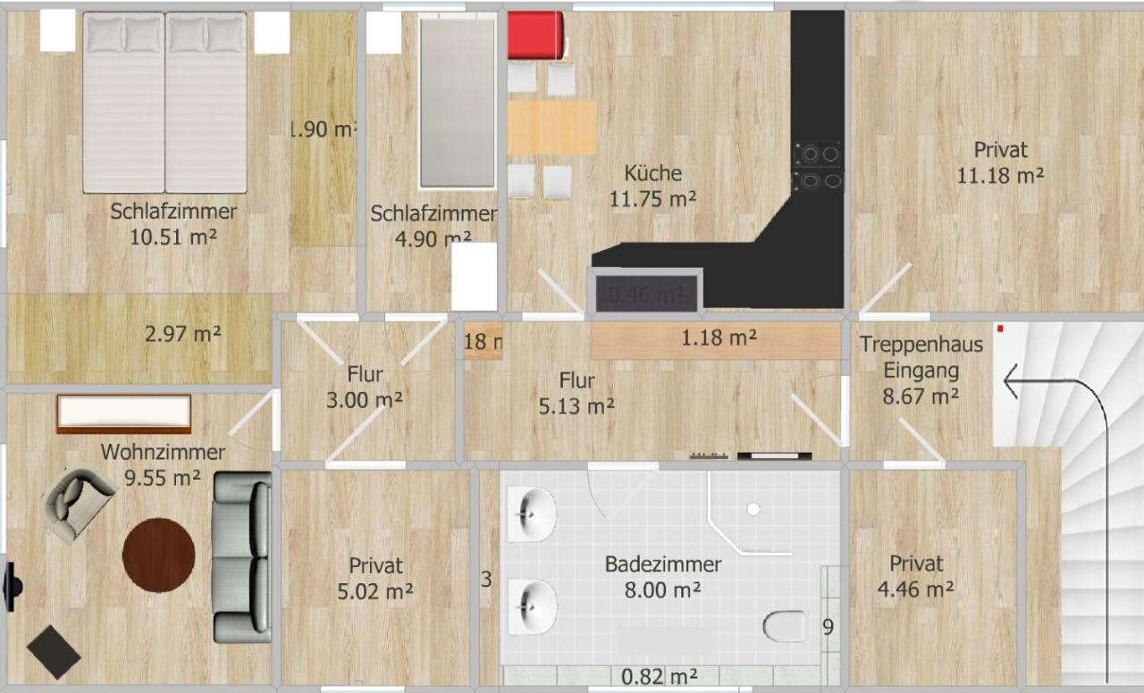 Ferienwohnung Niemeyer Oldenburg Eksteriør billede